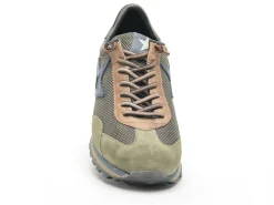 Cetti C1259 Kaki Baskets Basses Homme