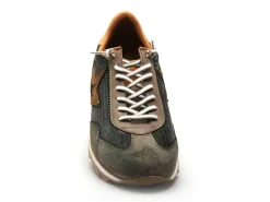 Cetti C1259 Kaki Baskets Basses Homme