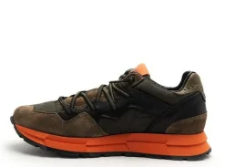 Cetti C1327 Kaki Baskets Basses Homme