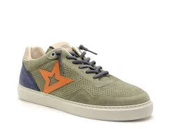 Cetti C1410 Kaki Baskets Basses Homme