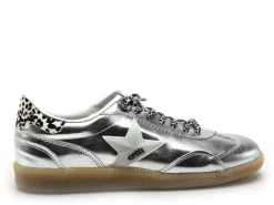 Cetti C1385 SRA Argent Baskets Basses Femme