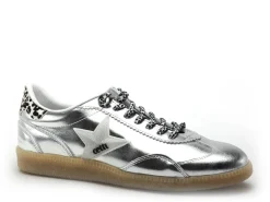 Cetti C1385 SRA Argent Baskets Basses Femme