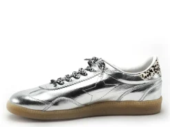 Cetti C1385 SRA Argent Baskets Basses Femme