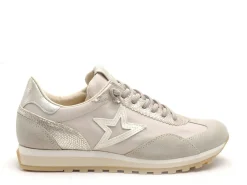 Cetti C1259 SRA Beige Baskets Basses Femme
