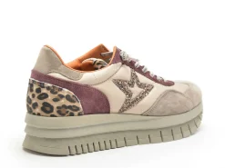 Cetti C1259SRA XL Beige Baskets Basses Femme