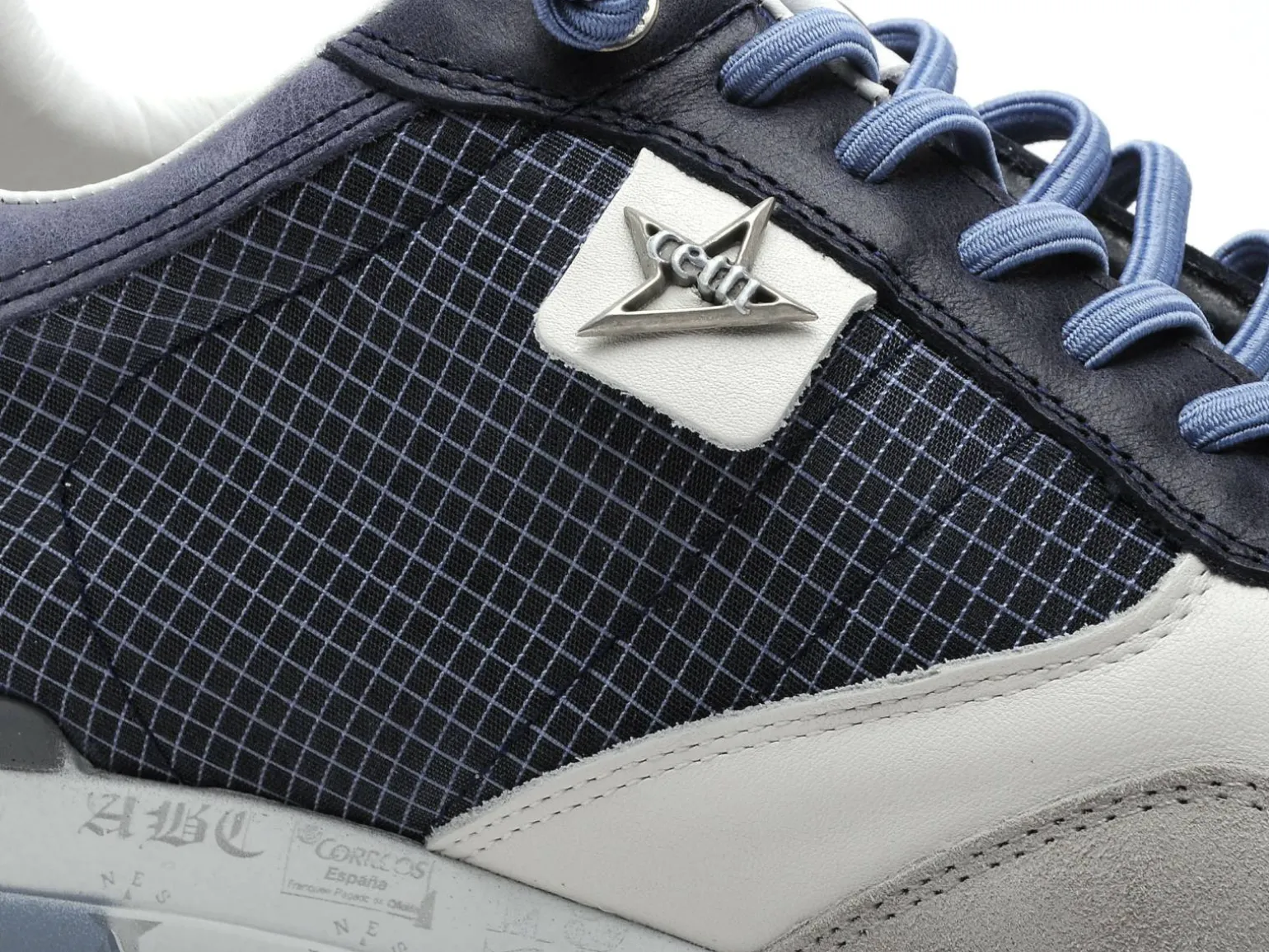 Cetti C848XL Bleu Baskets Basses Homme