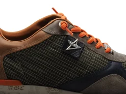 Cetti C848XL Kaki Baskets Basses Homme