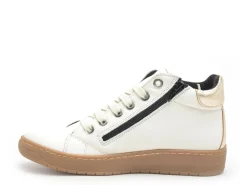 Chacal 7345 Blanc Basket Montante Femme