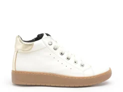 Chacal 7345 Blanc Basket Montante Femme