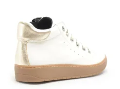 Chacal 7345 Blanc Basket Montante Femme
