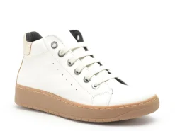 Chacal 7345 Blanc Basket Montante Femme