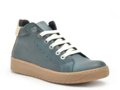Chacal 7345 Bleu Basket Montante Femme