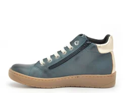 Chacal 7345 Bleu Basket Montante Femme