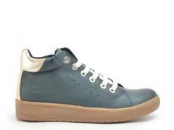 Chacal 7345 Bleu Basket Montante Femme