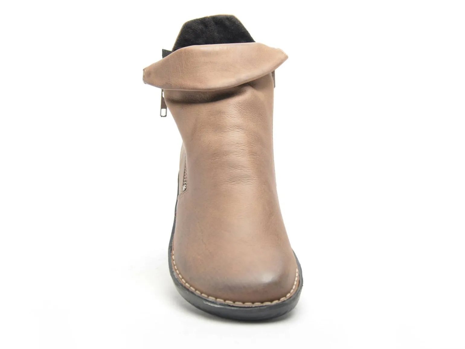 Chacal 7237 Marron Boots et Bottines Plates Femme