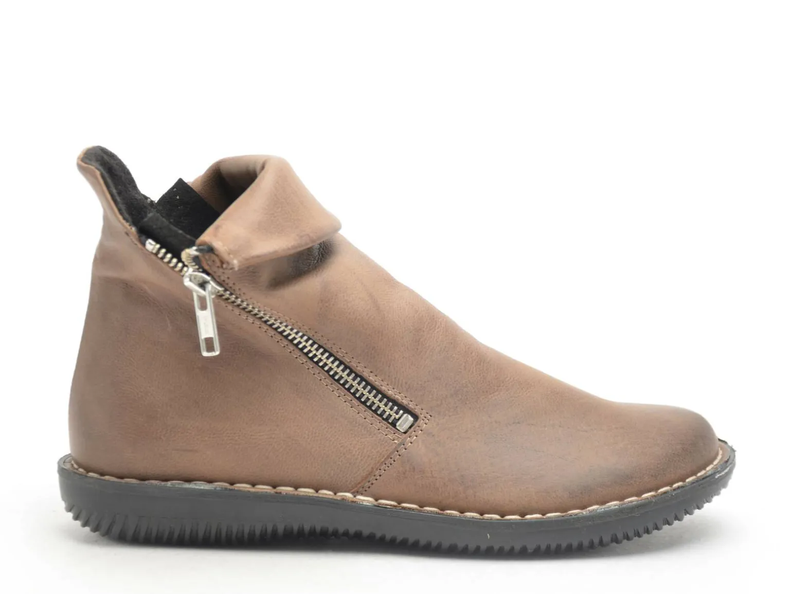 Chacal 7237 Marron Boots et Bottines Plates Femme