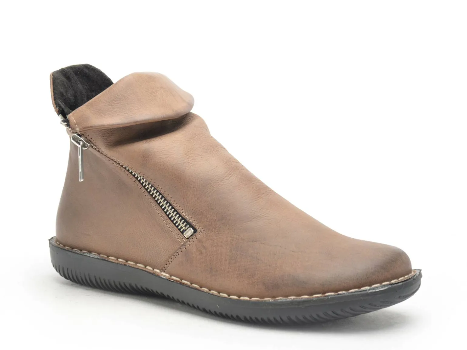 Chacal 7237 Marron Boots et Bottines Plates Femme