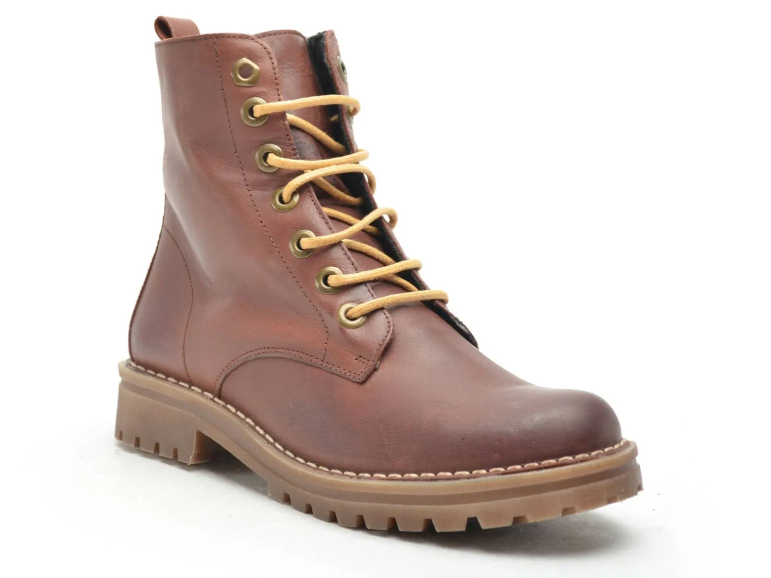 Chacal 7251 Marron Boots et Bottines Plates Femme
