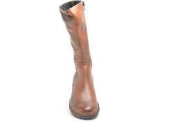 Chacal 4018 Marron Bottes Plates Femme