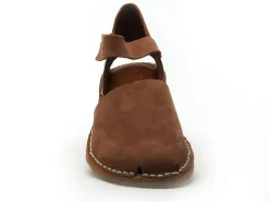Chacal 7152 Marron Sandales Plates Femme