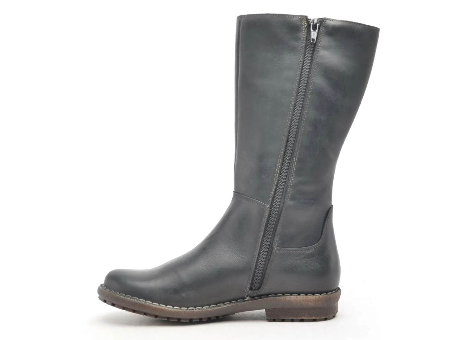 Chacal 4018 Noir Bottes Plates Femme