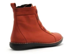 Chacal 6826 Orange Boots et Bottines Plates Femme