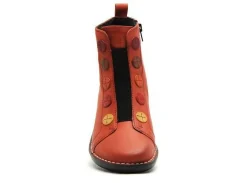 Chacal 6826 Orange Boots et Bottines Plates Femme