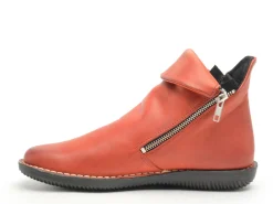 Chacal 7237 Orange Boots et Bottines Plates Femme