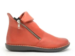 Chacal 7237 Orange Boots et Bottines Plates Femme