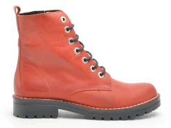 Chacal 7240 Orange Boots et Bottines Plates Femme