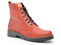Chacal 7240 Orange Boots et Bottines Plates Femme