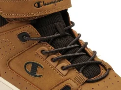 Champion REBOUND MID CORD B PS S Marron Baskets Montantes Garçon