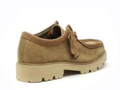 Clarks CLEYHILL SEAM Beige Mocassins Homme