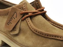 Clarks CLEYHILL SEAM Beige Mocassins Homme