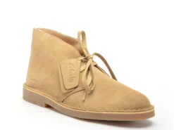 Clarks DESERT BT EVO Beige Boots et Bottines Plates Femme