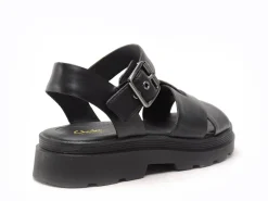 Clarks ORINNOCO CROSS Noir Sandales à Talons Femme