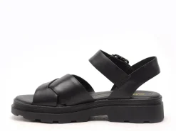 Clarks ORINNOCO CROSS Noir Sandales à Talons Femme