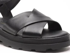 Clarks ORINNOCO CROSS Noir Sandales à Talons Femme