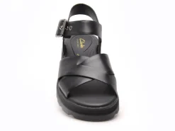 Clarks ORINNOCO CROSS Noir Sandales à Talons Femme