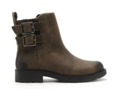 Clarks ORINOCO2 TALL Kaki Boots et Bottines Plates Femme