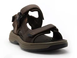 Clarks SALTWAY EDGE Marron Sandales Homme