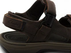 Clarks SALTWAY EDGE Marron Sandales Homme