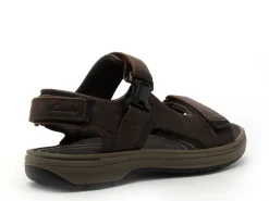 Clarks SALTWAY EDGE Marron Sandales Homme