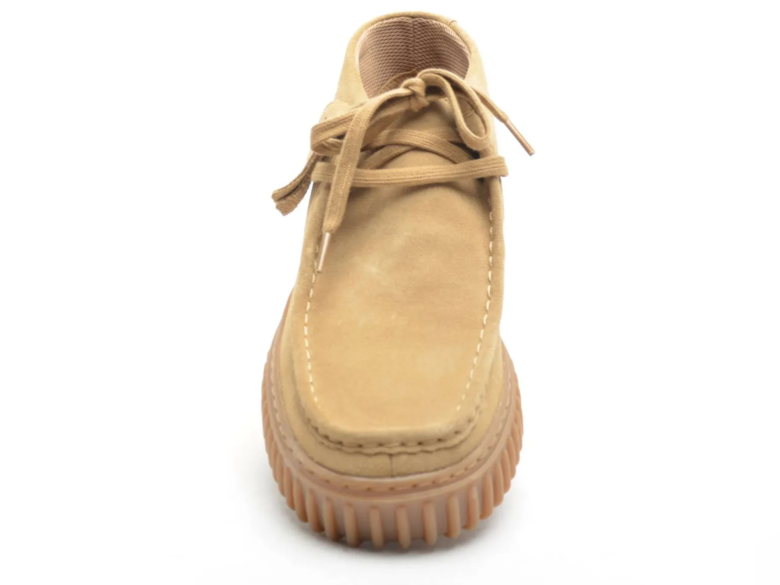 Clarks TORHILL HI Beige Mocassins Homme