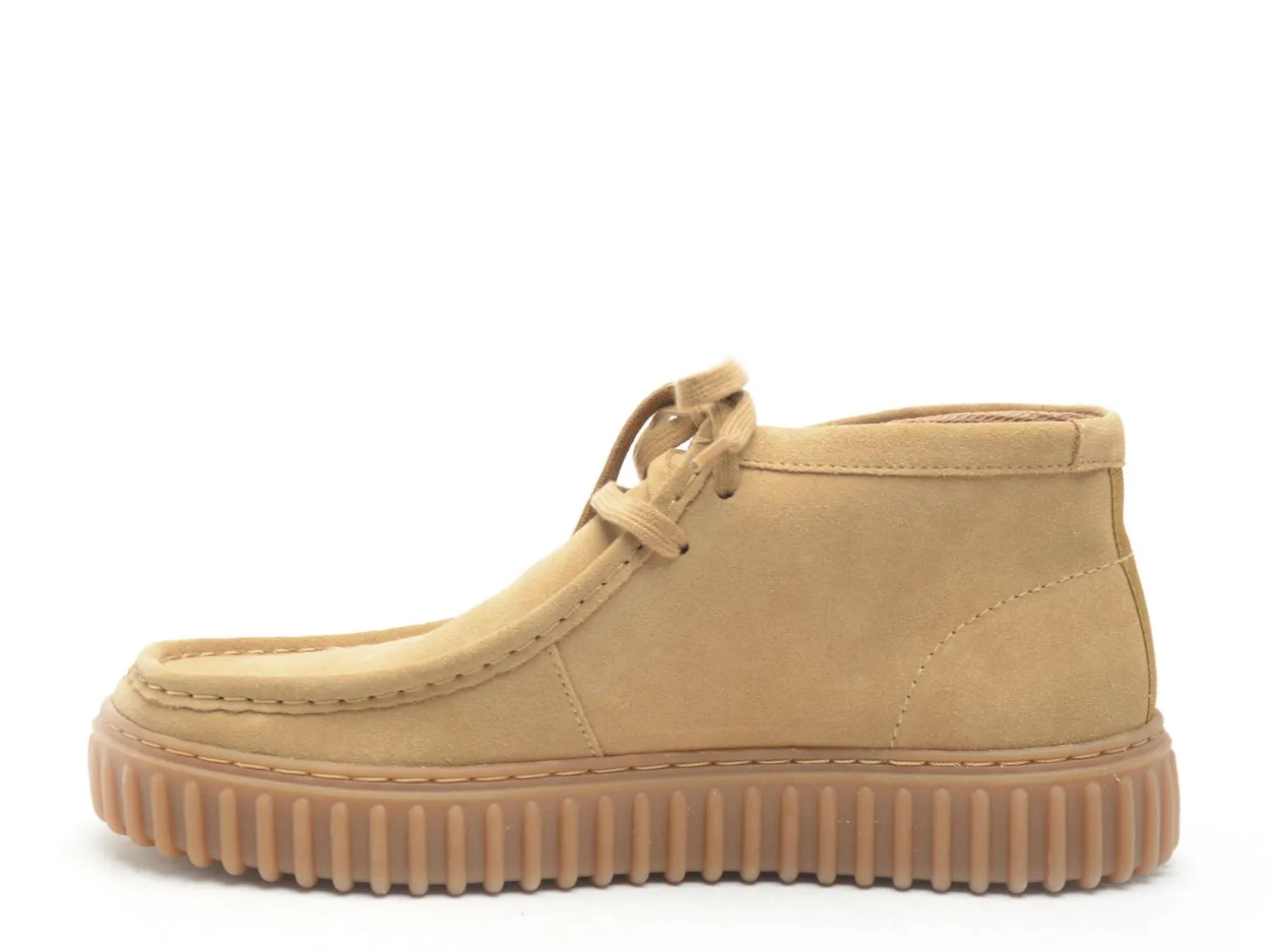 Clarks TORHILL HI Beige Mocassins Homme