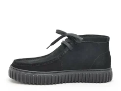 Clarks TORHILL HI Noir Mocassins Homme