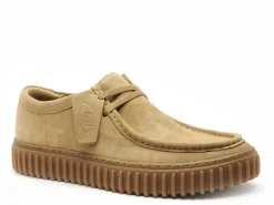 Clarks TORHILL LO Beige Mocassins Homme