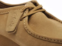 Clarks WALLABEE Beige Mocassins Homme