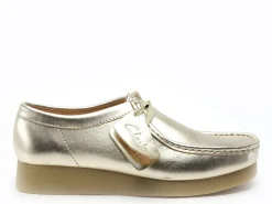 Clarks WALLABEE EVO Or Mocassins Femme