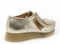 Clarks WALLABEE EVO Or Mocassins Femme